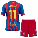 Günstige FC Barcelona Raphinha 11 Kindertrikot Vierte 2025/26 Kurzarm
