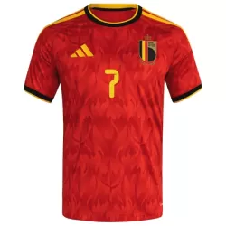 Günstige Belgien De Bruyne 7 Kindertrikot Heim WM 2026 Kurzarm