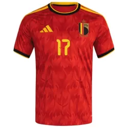 Günstige Belgien De Ketelaere 17 Herrentrikot Heim WM 2026 Kurzarm