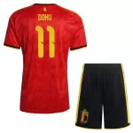 Günstige Belgien Doku 11 Kindertrikot Heim WM 2026 Kurzarm