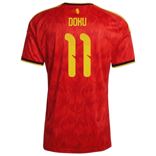 Günstige Belgien Doku 11 Kindertrikot Heim WM 2026 Kurzarm