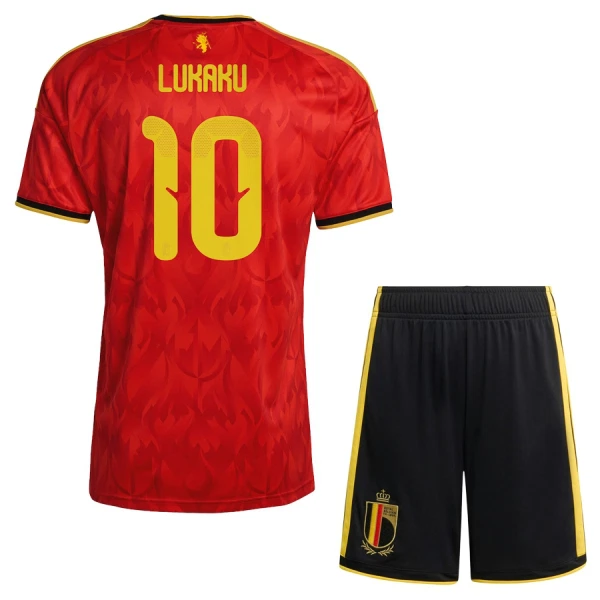 Günstige Belgien Lukaku 10 Kindertrikot Heim WM 2026 Kurzarm Günstige Belgien Lukaku 10 Kindertrikot Heim WM 2026 Kurzarm