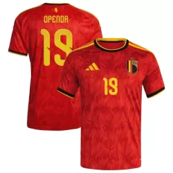 Günstige Belgien Openda 19 Herrentrikot Heim WM 2026 Kurzarm