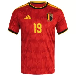Günstige Belgien Openda 19 Herrentrikot Heim WM 2026 Kurzarm