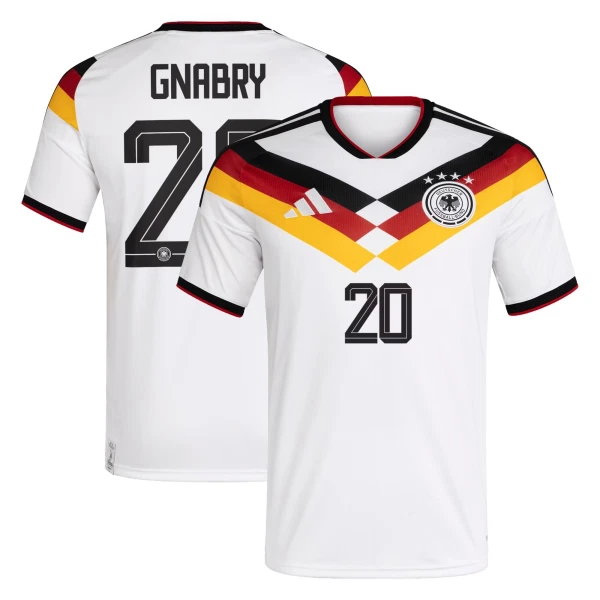 Günstige Deutschland Gnabry 20 Herrentrikot Heim WM 2026 Kurzarm Günstige Deutschland Gnabry 20 Herrentrikot Heim WM 2026 Kurzarm