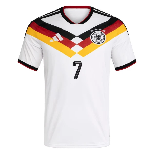 Günstige Deutschland Havertz 7 Herrentrikot Heim WM 2026 Kurzarm