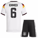 Günstige Deutschland Kimmich 6 Kindertrikot Heim WM 2026 Kurzarm