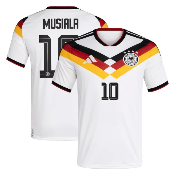 Günstige Deutschland Musiala 10 Herrentrikot Heim WM 2026 Kurzarm Günstige Deutschland Musiala 10 Herrentrikot Heim WM 2026 Kurzarm