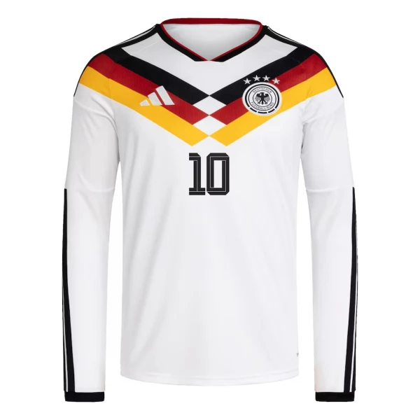 Günstige Deutschland Musiala 10 Herrentrikot Heim WM 2026 Langarm