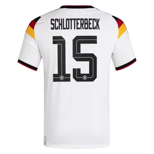 Günstige Deutschland N. Schlotterbeck 15 Herrentrikot Heim WM 2026 Kurzarm