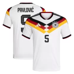 Günstige Deutschland Pavlovic 5 Herrentrikot Heim WM 2026 Kurzarm