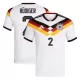 Günstige Deutschland Rudiger 2 Herrentrikot Heim WM 2026 Kurzarm Günstige Deutschland Rudiger 2 Herrentrikot Heim WM 2026 Kurzarm