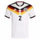Günstige Deutschland Rudiger 2 Kindertrikot Heim WM 2026 Kurzarm