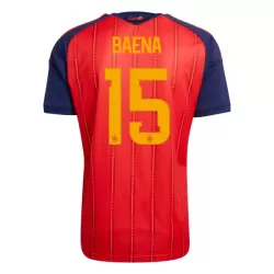 Günstige Spanien Baena 15 Herrentrikot Heim WM 2026 Kurzarm