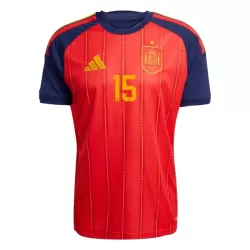 Günstige Spanien Baena 15 Herrentrikot Heim WM 2026 Kurzarm
