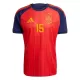 Günstige Spanien Baena 15 Herrentrikot Heim WM 2026 Kurzarm