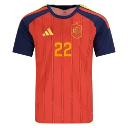 Günstige Spanien Cucurella 22 Herrentrikot Heim WM 2026 Kurzarm