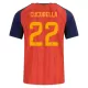 Günstige Spanien Cucurella 22 Herrentrikot Heim WM 2026 Kurzarm