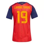 Günstige Spanien Lamine Yamal 19 Damentrikot Heim WM 2026 Kurzarm