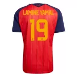 Günstige Spanien Lamine Yamal 19 Herrentrikot Heim WM 2026 Kurzarm