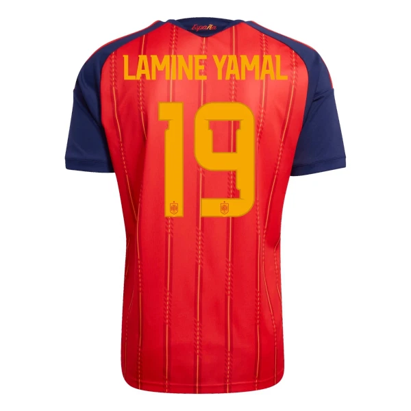 Günstige Spanien Lamine Yamal 19 Herrentrikot Heim WM 2026 Kurzarm Günstige Spanien Lamine Yamal 19 Herrentrikot Heim WM 2026 Kurzarm