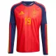 Günstige Spanien Lamine Yamal 19 Herrentrikot Heim WM 2026 Langarm