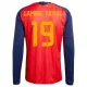 Günstige Spanien Lamine Yamal 19 Herrentrikot Heim WM 2026 Langarm
