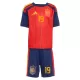 Günstige Spanien Lamine Yamal 19 Kindertrikot Heim WM 2026 Kurzarm
