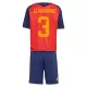 Günstige Spanien Le Normand 3 Kindertrikot Heim WM 2026 Kurzarm