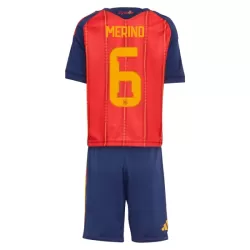 Günstige Spanien Merino 6 Kindertrikot Heim WM 2026 Kurzarm