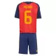 Günstige Spanien Merino 6 Kindertrikot Heim WM 2026 Kurzarm