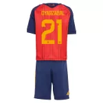 Günstige Spanien OYARZABAL 21 Kindertrikot Heim WM 2026 Kurzarm
