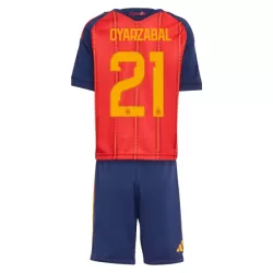 Günstige Spanien OYARZABAL 21 Kindertrikot Heim WM 2026 Kurzarm