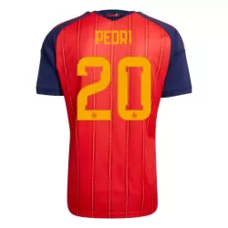 Günstige Spanien Pedri 20 Herrentrikot Heim WM 2026 Kurzarm