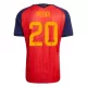 Günstige Spanien Pedri 20 Herrentrikot Heim WM 2026 Kurzarm