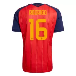 Günstige Spanien Rodrigo 16 Herrentrikot Heim WM 2026 Kurzarm