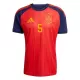 Günstige Spanien Vivian 5 Herrentrikot Heim WM 2026 Kurzarm