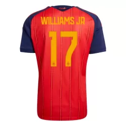 Günstige Spanien Williams JR 17 Herrentrikot Heim WM 2026 Kurzarm