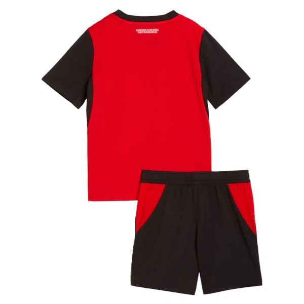 Günstige Österreich Kindertrikot Heim WM 2026 Kurzarm