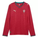 Günstige Portugal Herrentrikot Heim WM 2026 Langarm