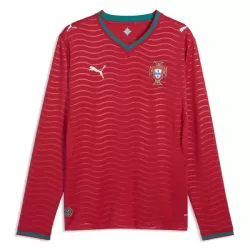 Günstige Portugal Herrentrikot Heim WM 2026 Langarm