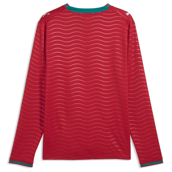 Günstige Portugal Herrentrikot Heim WM 2026 Langarm
