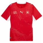 Günstige Schweiz Herrentrikot Heim WM 2026 Kurzarm