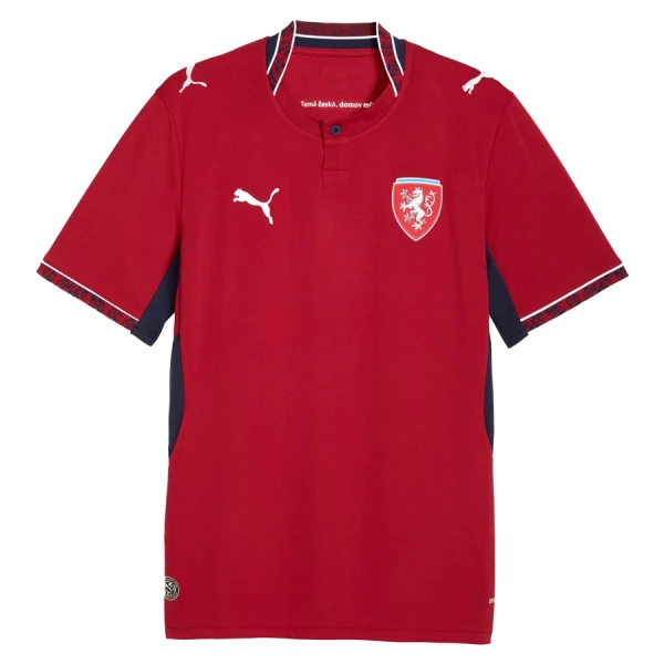 Günstige Tschechische Republik Herrentrikot Heim WM 2026 Kurzarm