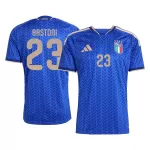 Günstige Italien Bastoni 23 Herrentrikot Heim WM 2026 Kurzarm