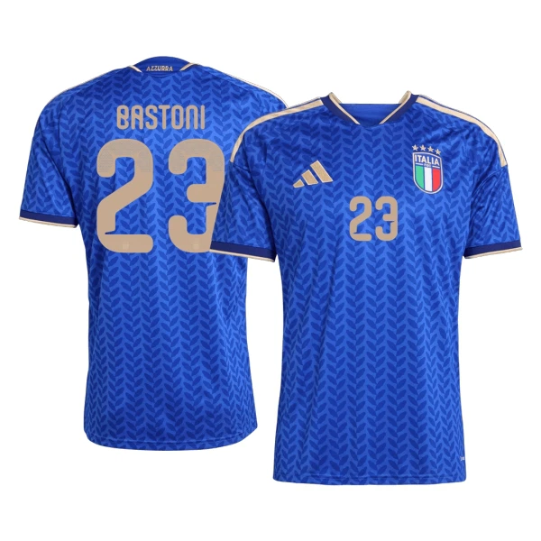 Günstige Italien Bastoni 23 Herrentrikot Heim WM 2026 Kurzarm