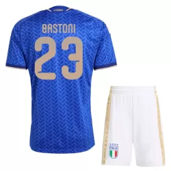 Günstige Italien Bastoni 23 Kindertrikot Heim WM 2026 Kurzarm