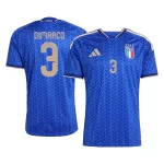 Günstige Italien Dimarco 3 Herrentrikot Heim WM 2026 Kurzarm