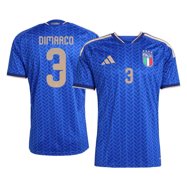 Günstige Italien Dimarco 3 Herrentrikot Heim WM 2026 Kurzarm
