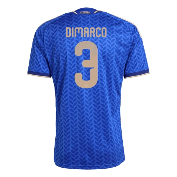 Günstige Italien Dimarco 3 Kindertrikot Heim WM 2026 Kurzarm